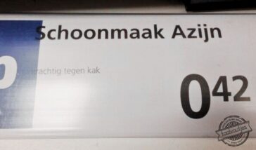 Weer eens wat anders dan WC-eend.