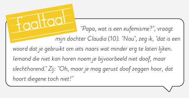 Eufemisme Taalvoutjes
