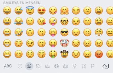 Woordweetje: Laat je emoji’s de vrije loop
