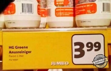 Dat geeft de term ‘bleekscheet’ een geheel nieuwe betekenis.