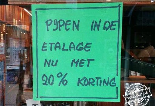 Je reinste exhibitionisme.