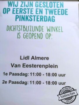 En ik maar denken dat dat nooit op dezelfde dag zou vallen.