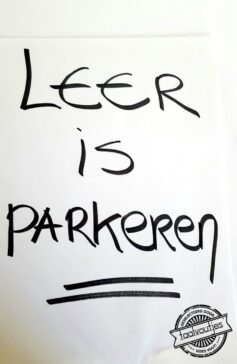 Over dingen leren gesproken …