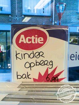 Handig met de vakantie.