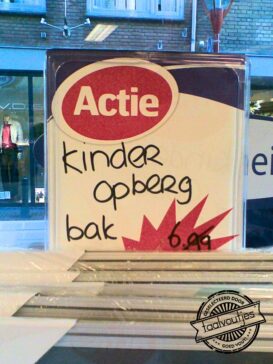 Handig met de vakantie.