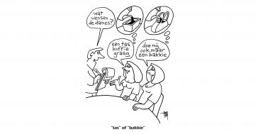 Column: Fileparkeren in het hol van Pluto – over de verschillen tussen Nederlands en Vlaams