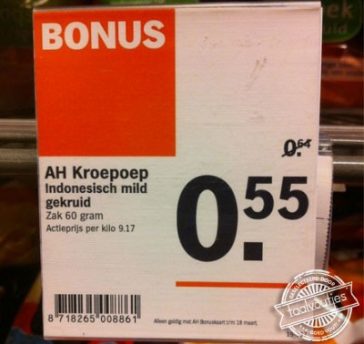 Nu in de bolus!