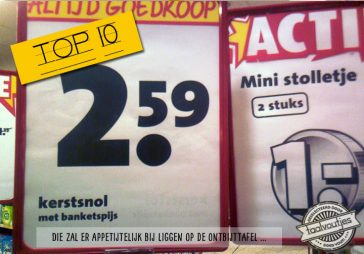 Ho ho ho! Top 10 kerstvoutjes