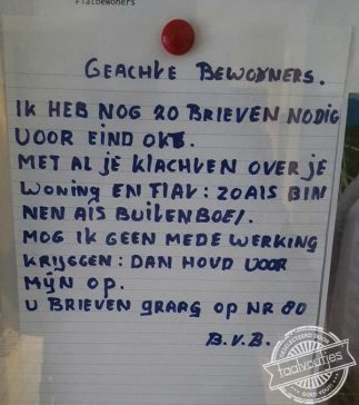 Column: Afkickpoging