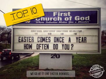 Top 10 Misteaks of April