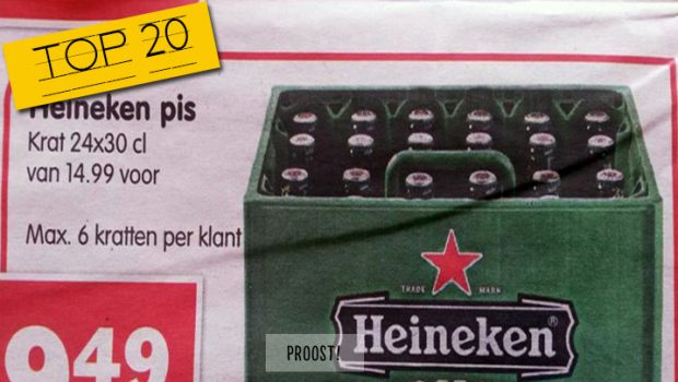 Proost! 20 alcoholische – hik! – voutjes