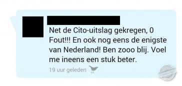 Column: Van examens krijg je uitslag