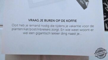 “Nog een kopje koffie, meneer de dief?”