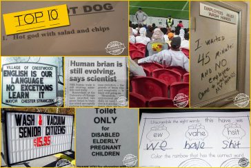 Top 10 misteaks of July