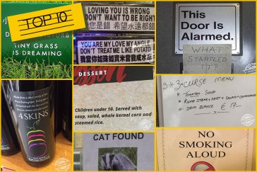 Top 10 misteaks of August