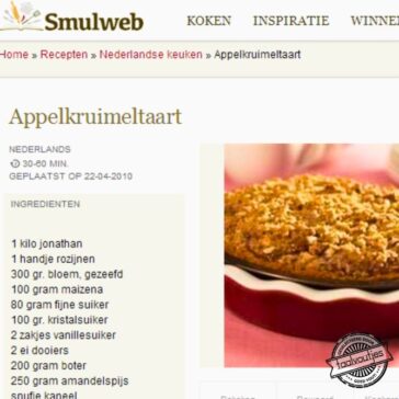 Dan moet-ie eerst op een crashdieet.