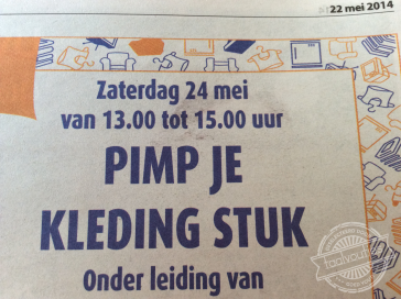 Column: Klerenwoorden en modetaal