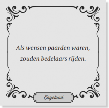 Buitenlandse spreekwoorden – stuur in!