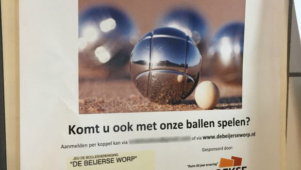 Spelen met onze ballen