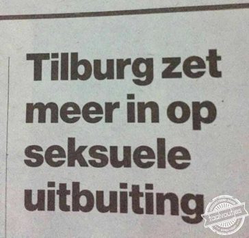 #TilburgToo