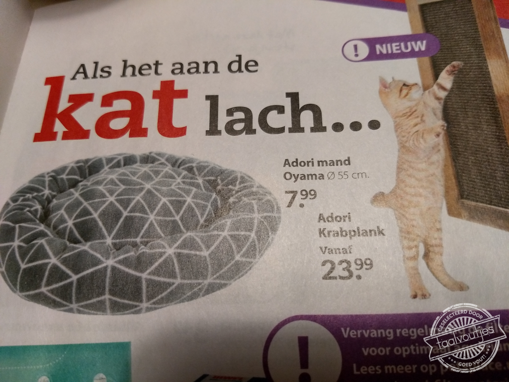 Als Het Aan De Kat Lag Kocht Ze