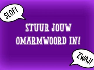 Oproep: stuur je omarmwoord in!