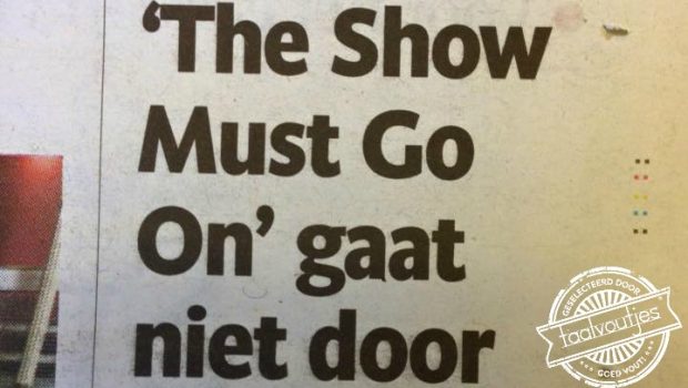 Toplijst krantenkoppen - Wat is het nou