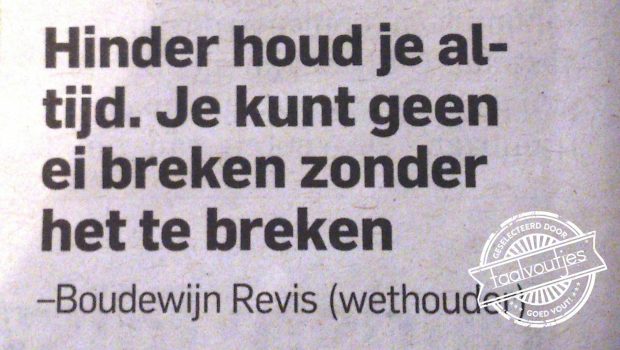 ei breken zonder het te breken - toplijst