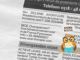 Woordweetje: ezelsbruggetje