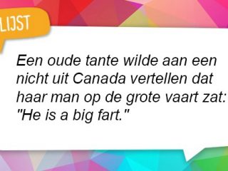 Vakantieflashback met 10 vertaalvoutjes