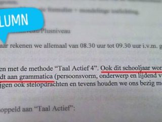 Column: Gedachtekronkels van de uitvinder van het geschreven woord