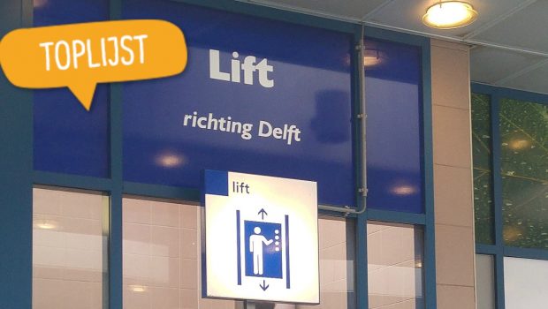 lift richting delft toplijst