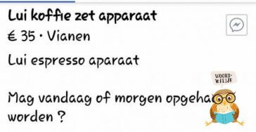 Woordweetje: Lanterfanten