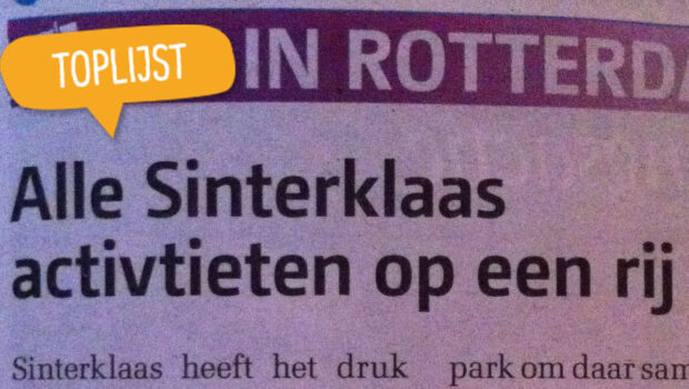 Toplijst Sinterklaas
