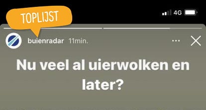 Toplijst weervoutjes
