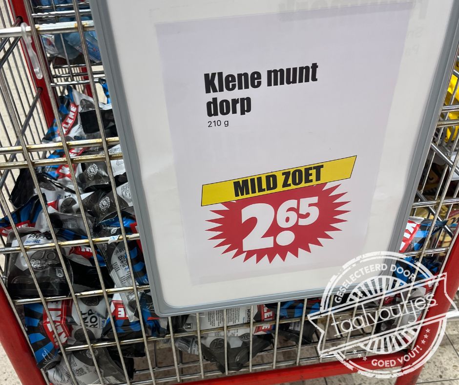 Munt dorp Dirk Supermarkt