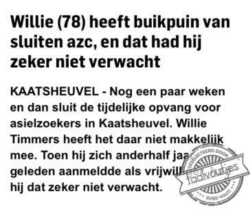 Weer eens wat anders dan een niersteen.