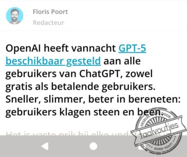 Klinkt als een broodje aap.