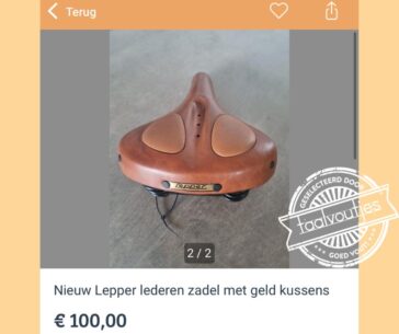 Zo kun je op je centen zitten.