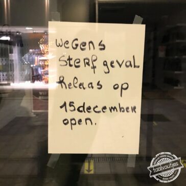 Anders bleven ze doodleuk dicht.