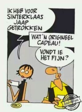 Hij ging er zelfs van stotteren!