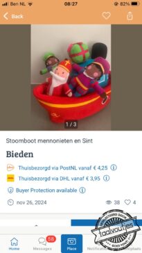 Ook een manier om de zwartepietendiscussie te tackelen.