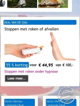 Dat tweede lukt me zo ook wel!