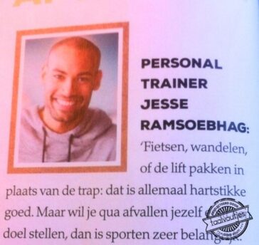 Mooi, dan ben ik al goed bezig.