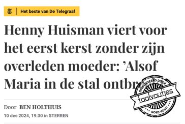 Het begon toch wel een beetje te stinken.
