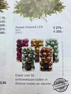 Als je een lege kerstboom prefereert.