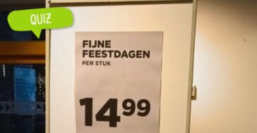 De Grote Feestdagenquiz: hoofdletters of niet?