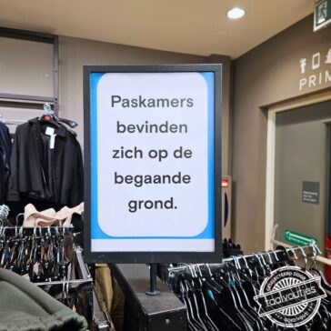 Via de gebane paden.