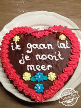 Gelukkig gaat liefde door de maag.