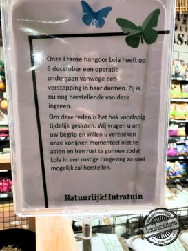 Gelukkig niet permanent definitief.